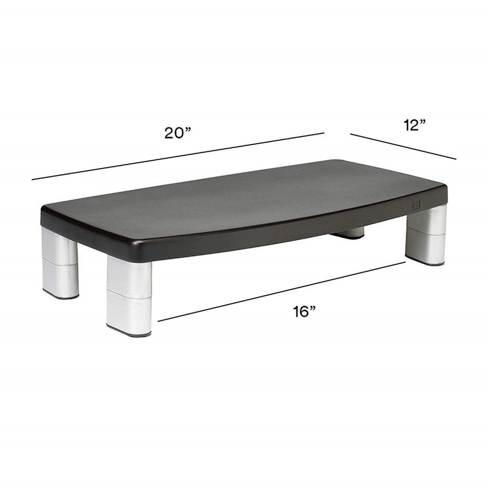 3M Adjustable Monitor Stand 3 Adjustable Heights